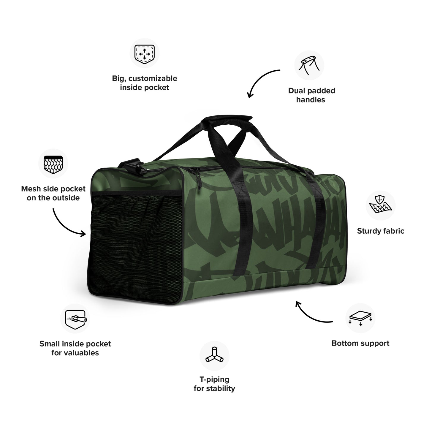 5 Boroughs Duffle Bag Olive