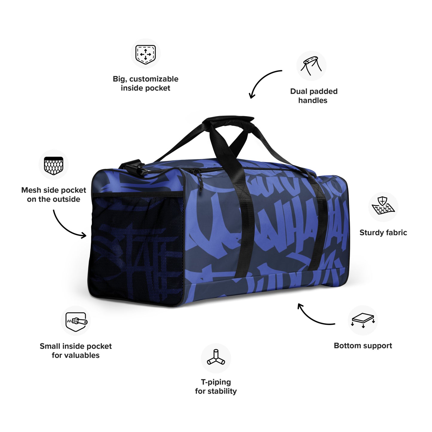 5 Boroughs Duffle Bag Azul