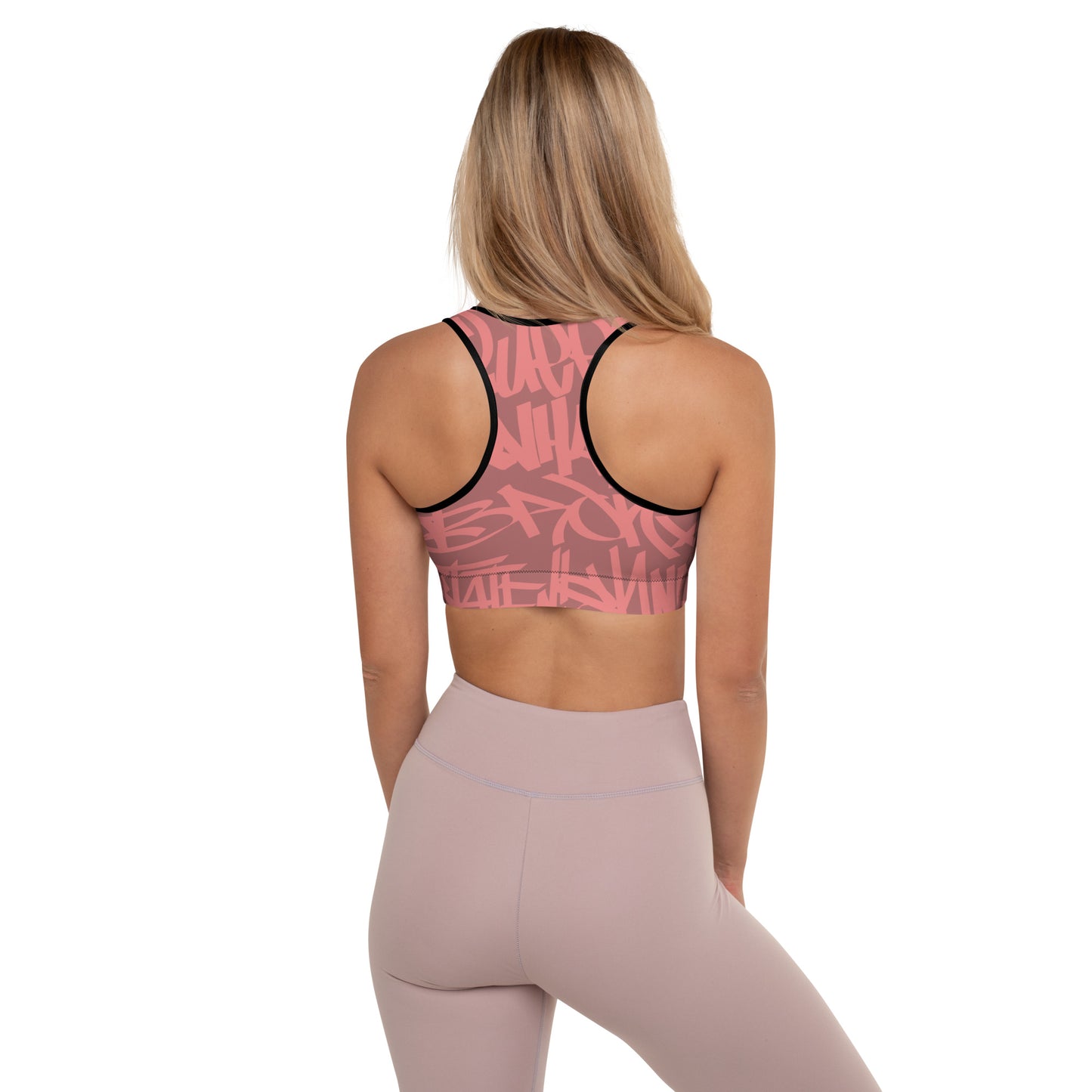 5 Boroughs Padded Sports Bra Terracotta