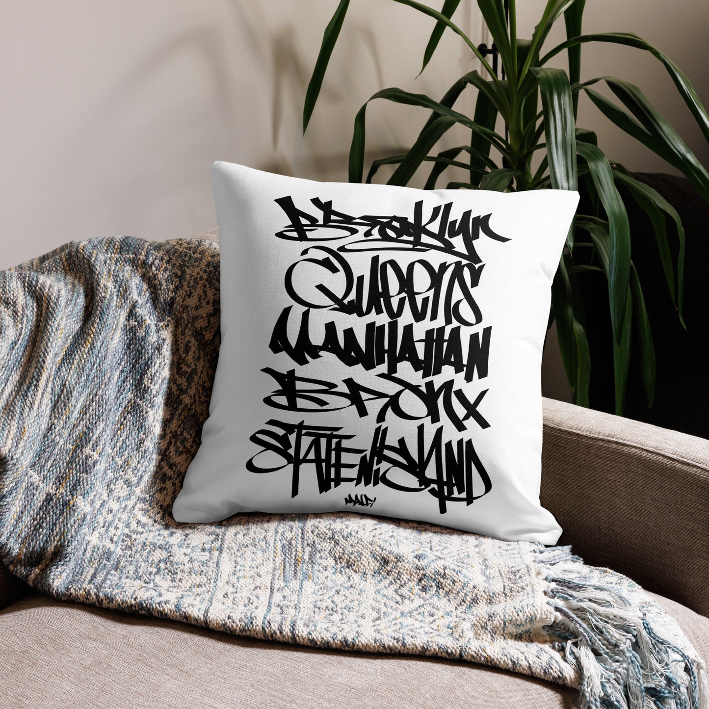 5 Boroughs Premium Pillow