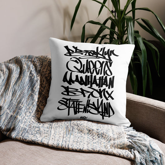 5 Boroughs Premium Pillow