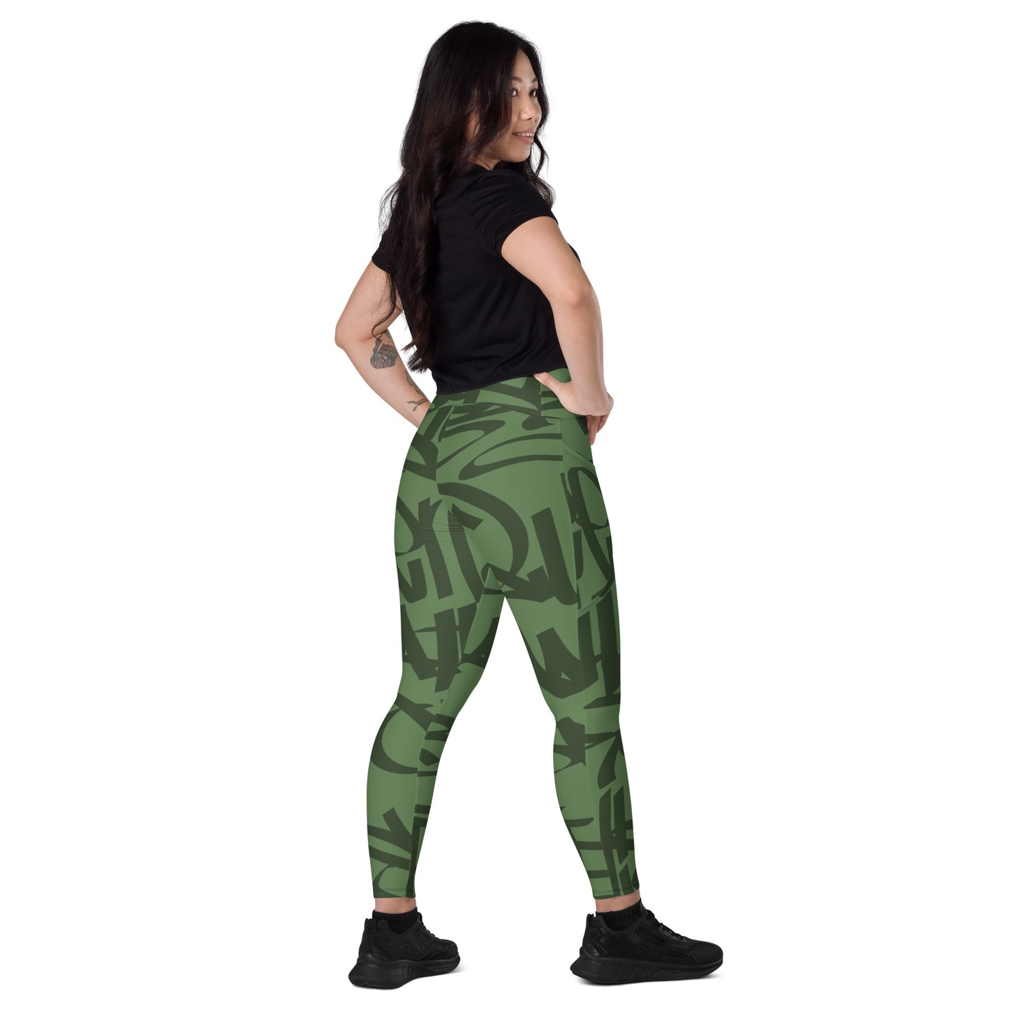 5 Boroughs Leggings With Pockets Olive