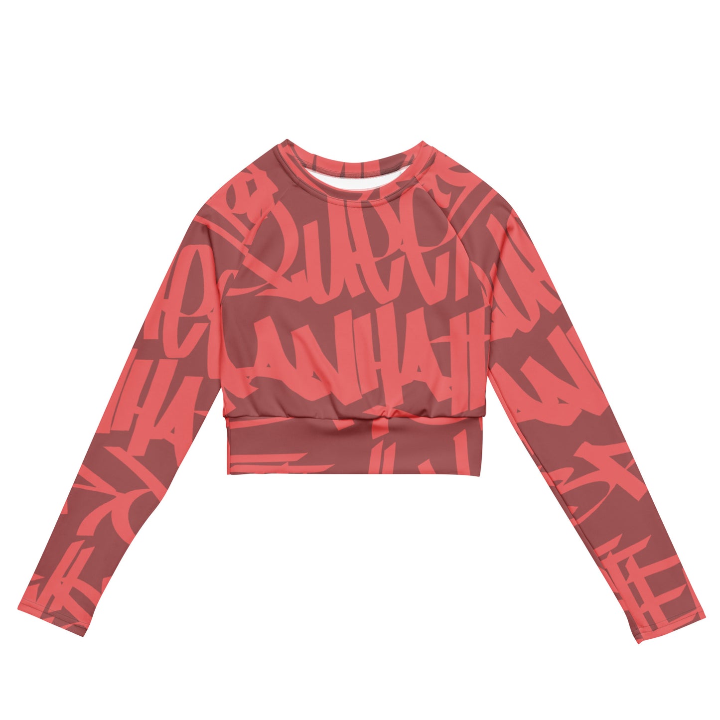 5 Boroughs Long-Sleeve Crop Top Terracotta