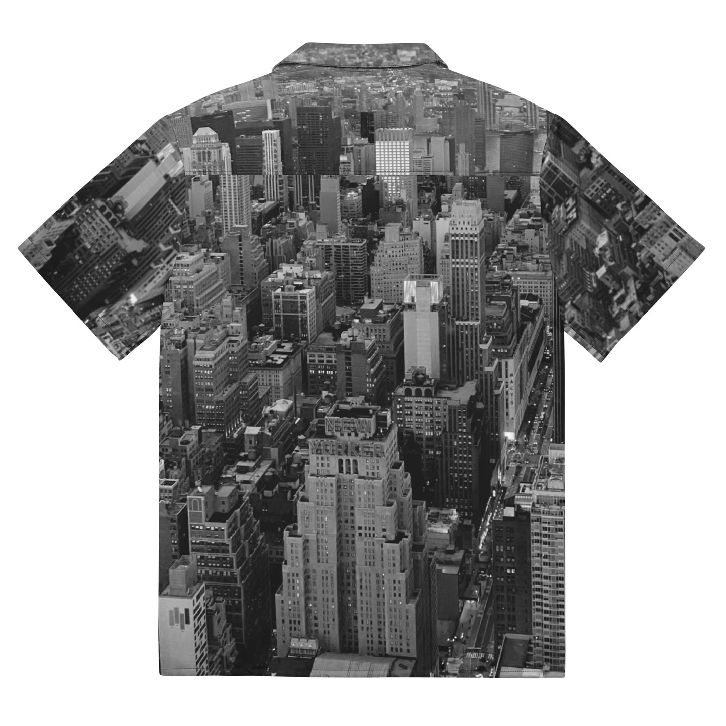 Above The Noise Button Shirt BW