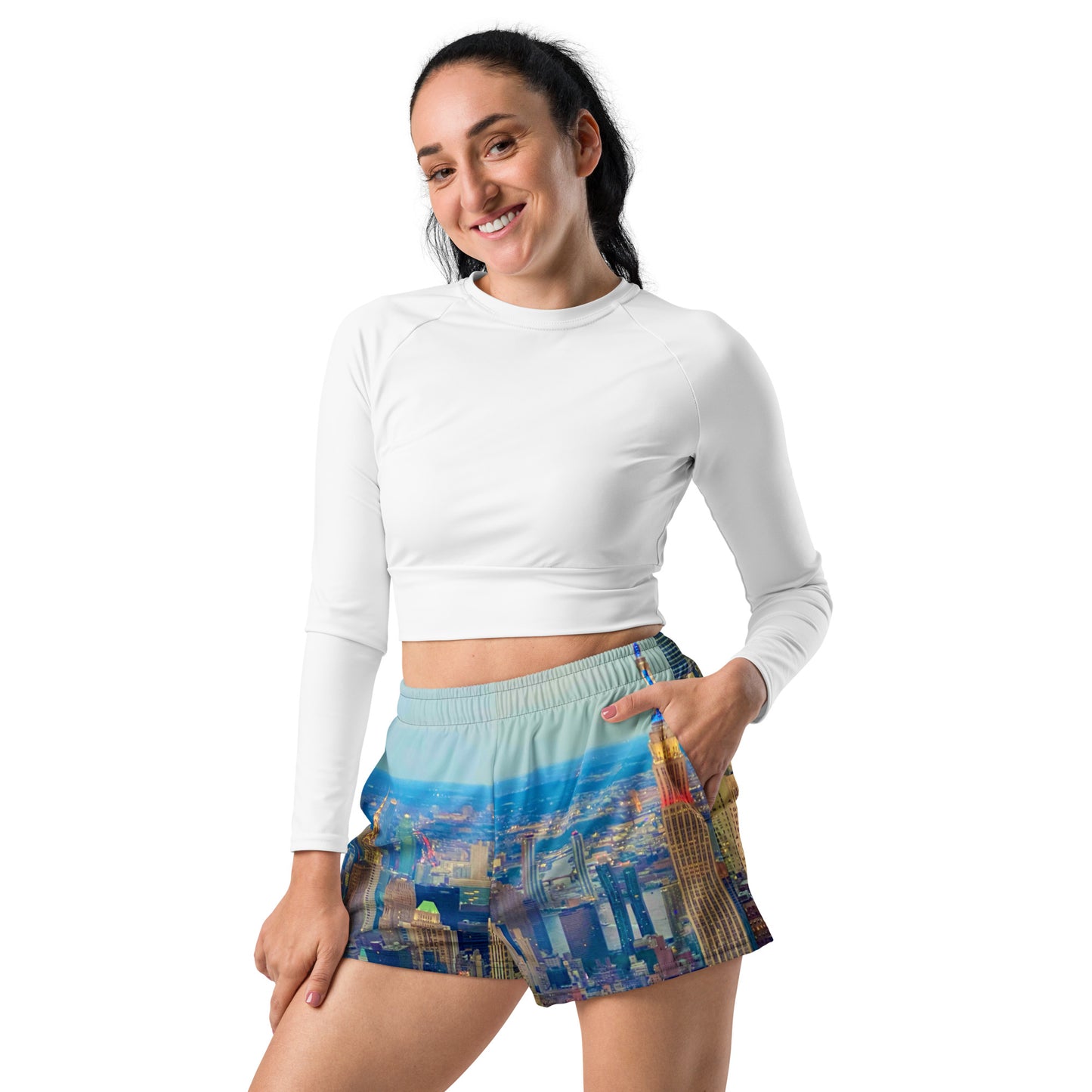 Above The Noise Athletic Shorts Women's