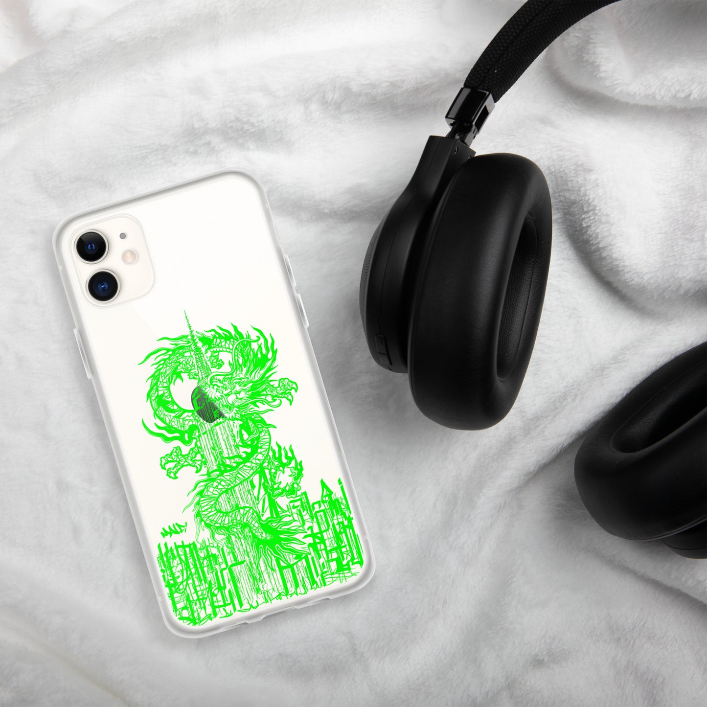 Year Of The Dragon for iPhone® Case Emerald