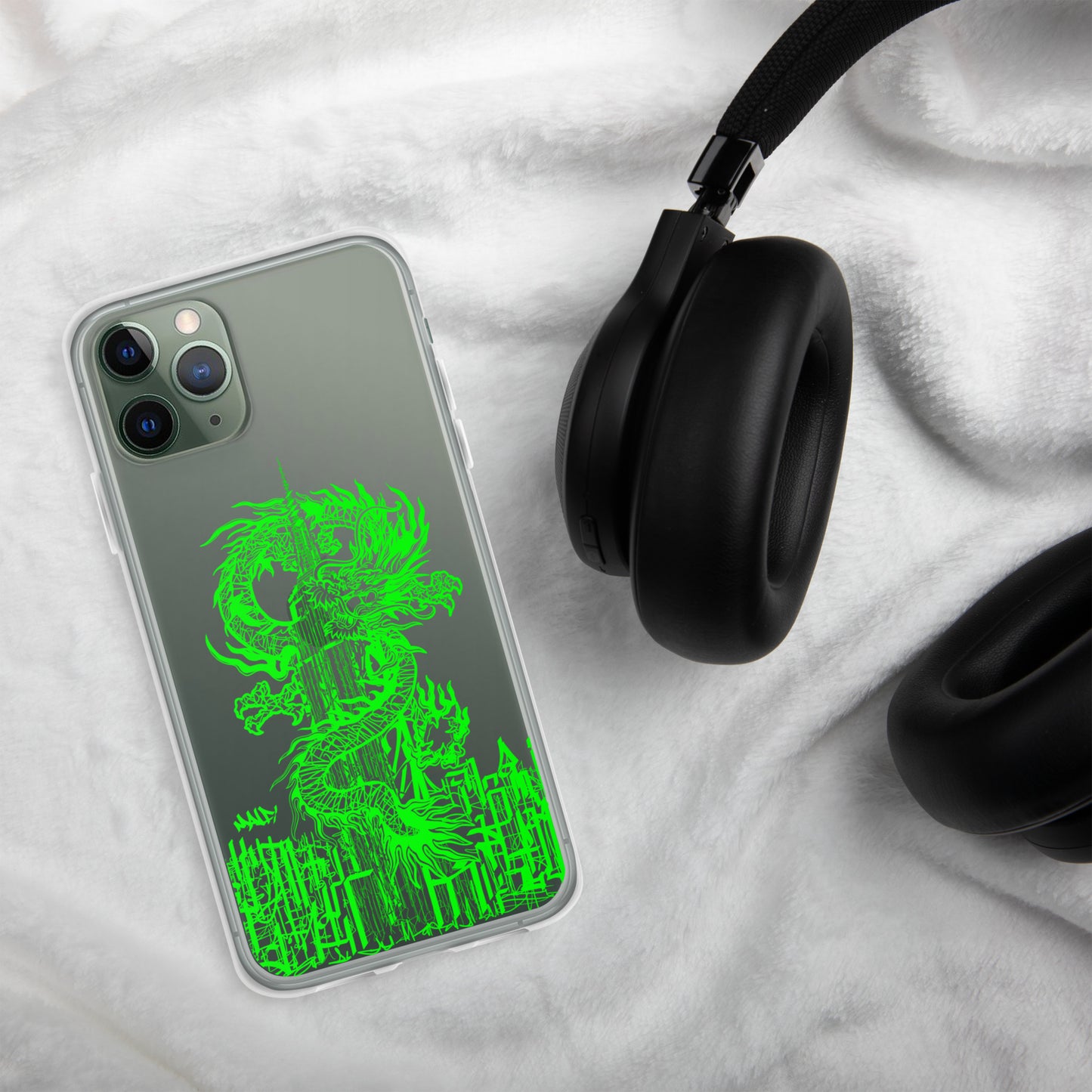 Year Of The Dragon for iPhone® Case Emerald