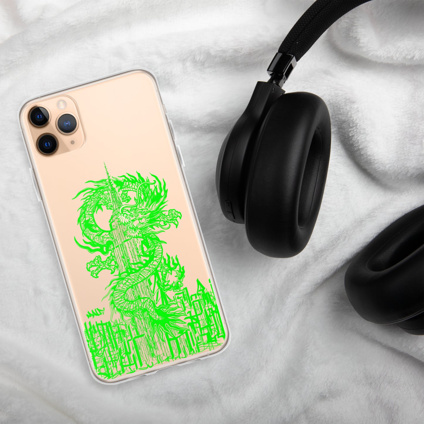 Year Of The Dragon for iPhone® Case Emerald