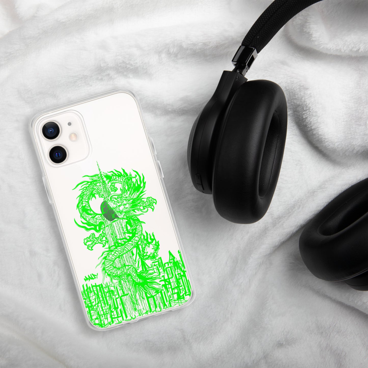 Year Of The Dragon for iPhone® Case Emerald