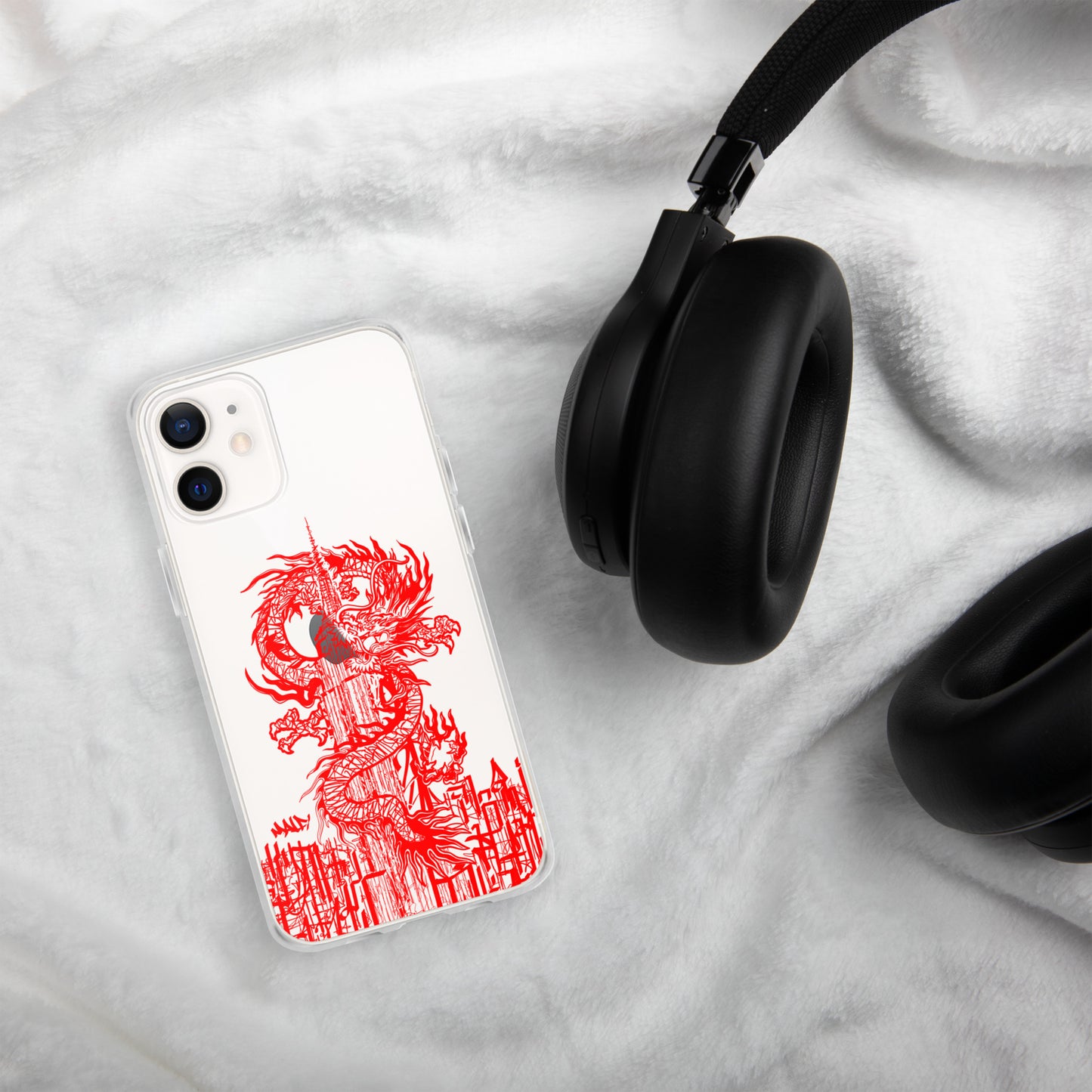 Year Of The Dragon Crimson iPhone® Case