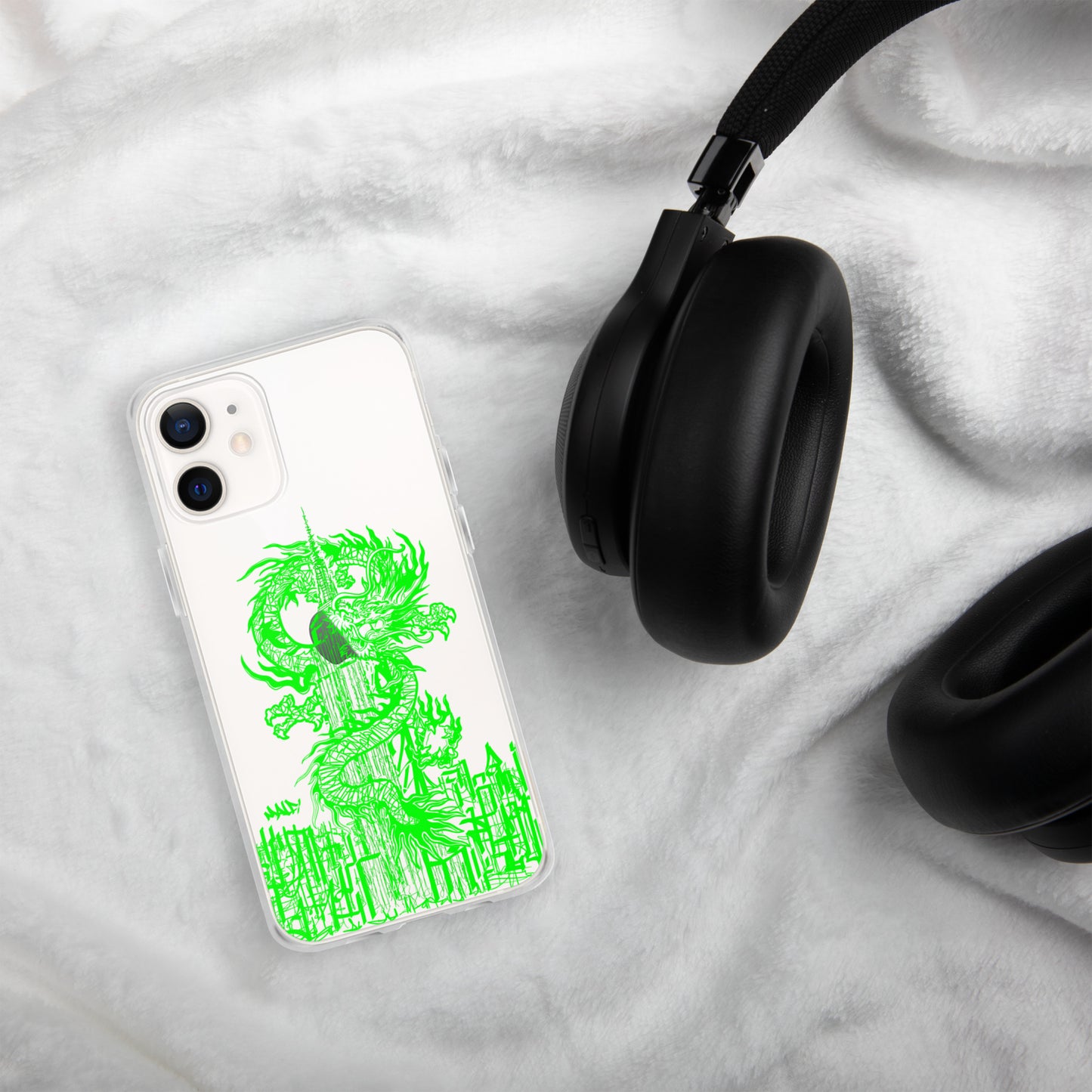 Year Of The Dragon for iPhone® Case Emerald