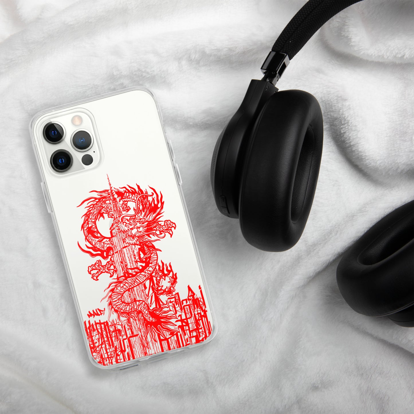 Year Of The Dragon Crimson iPhone® Case