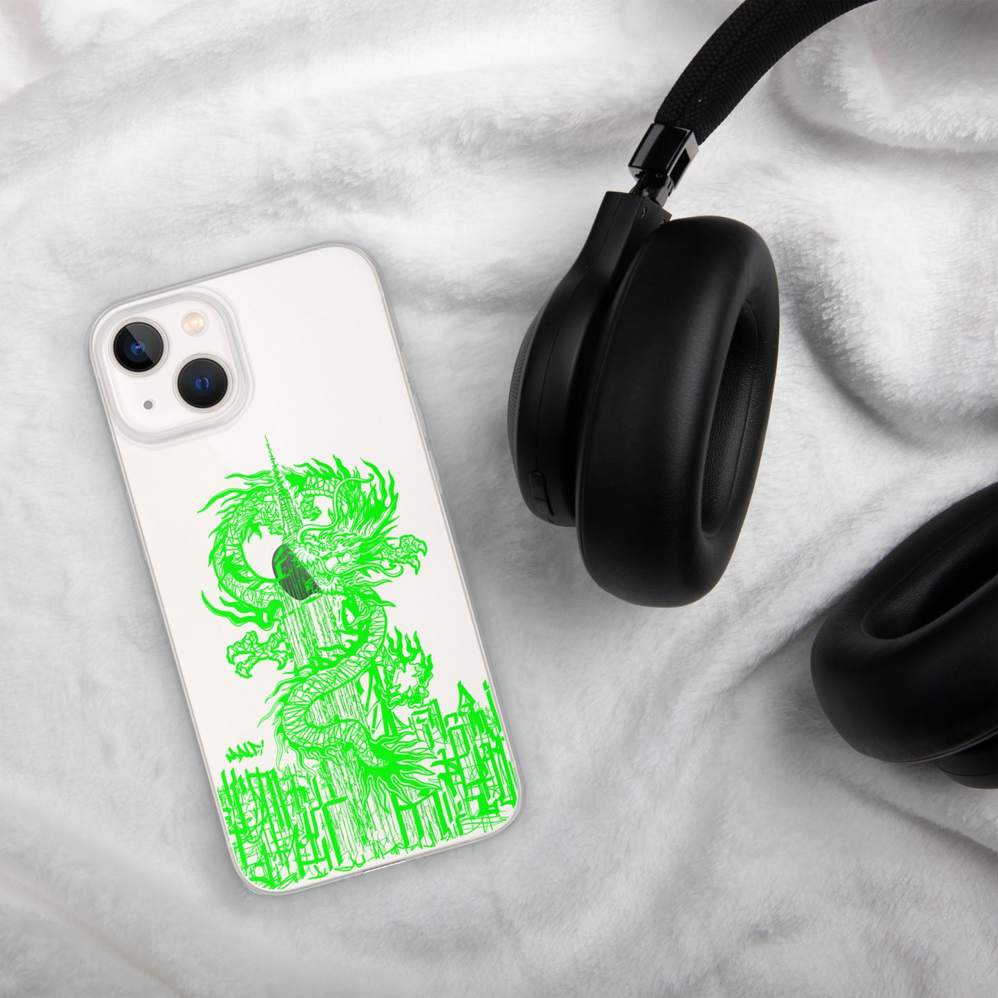 Year Of The Dragon for iPhone® Case Emerald