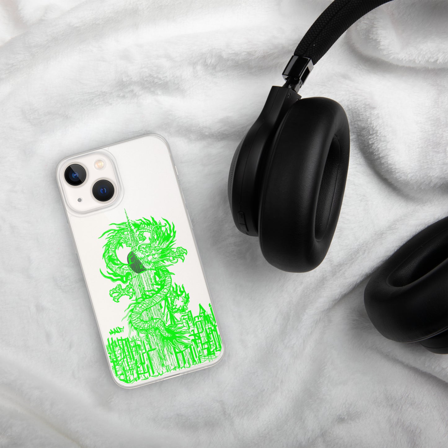 Year Of The Dragon for iPhone® Case Emerald