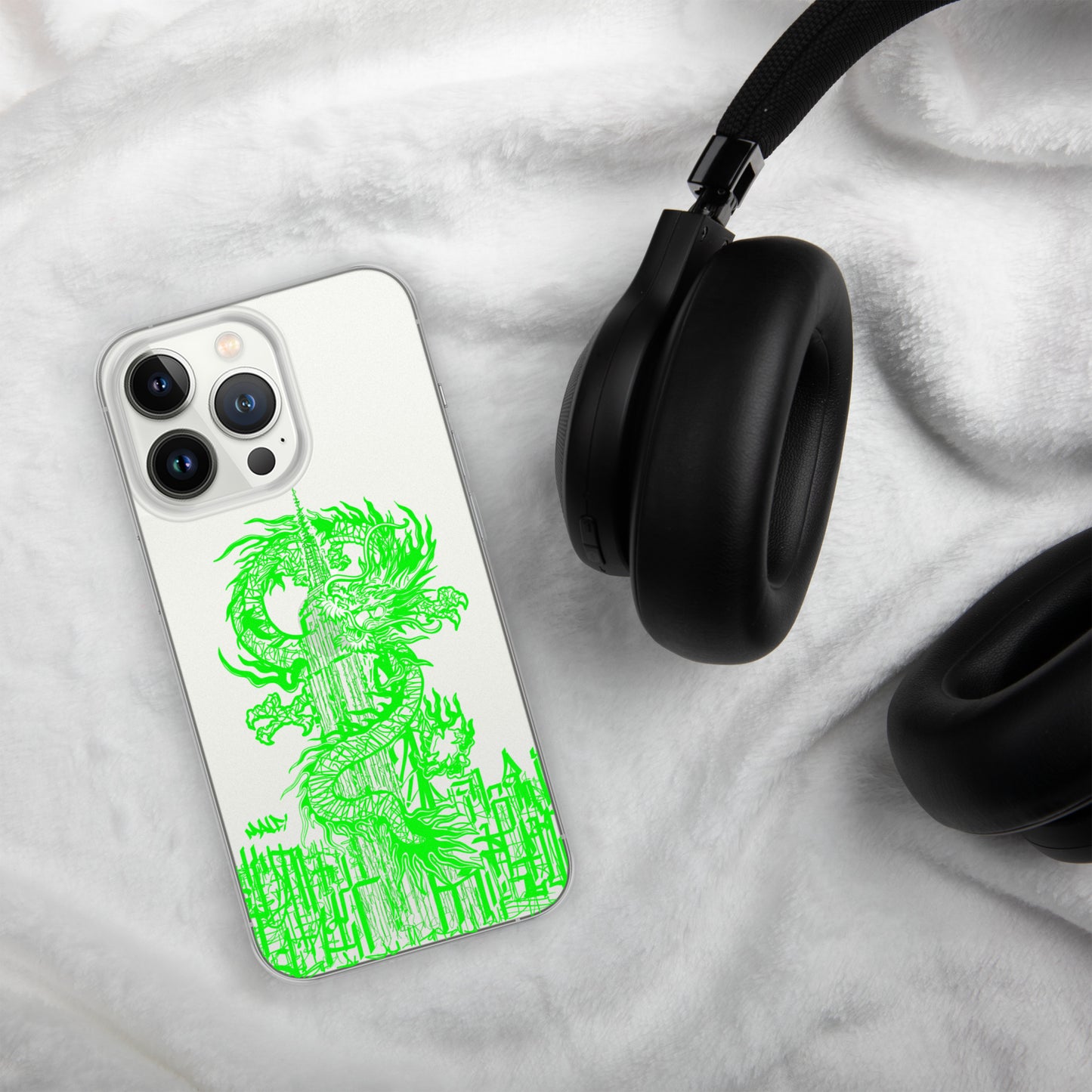 Year Of The Dragon for iPhone® Case Emerald