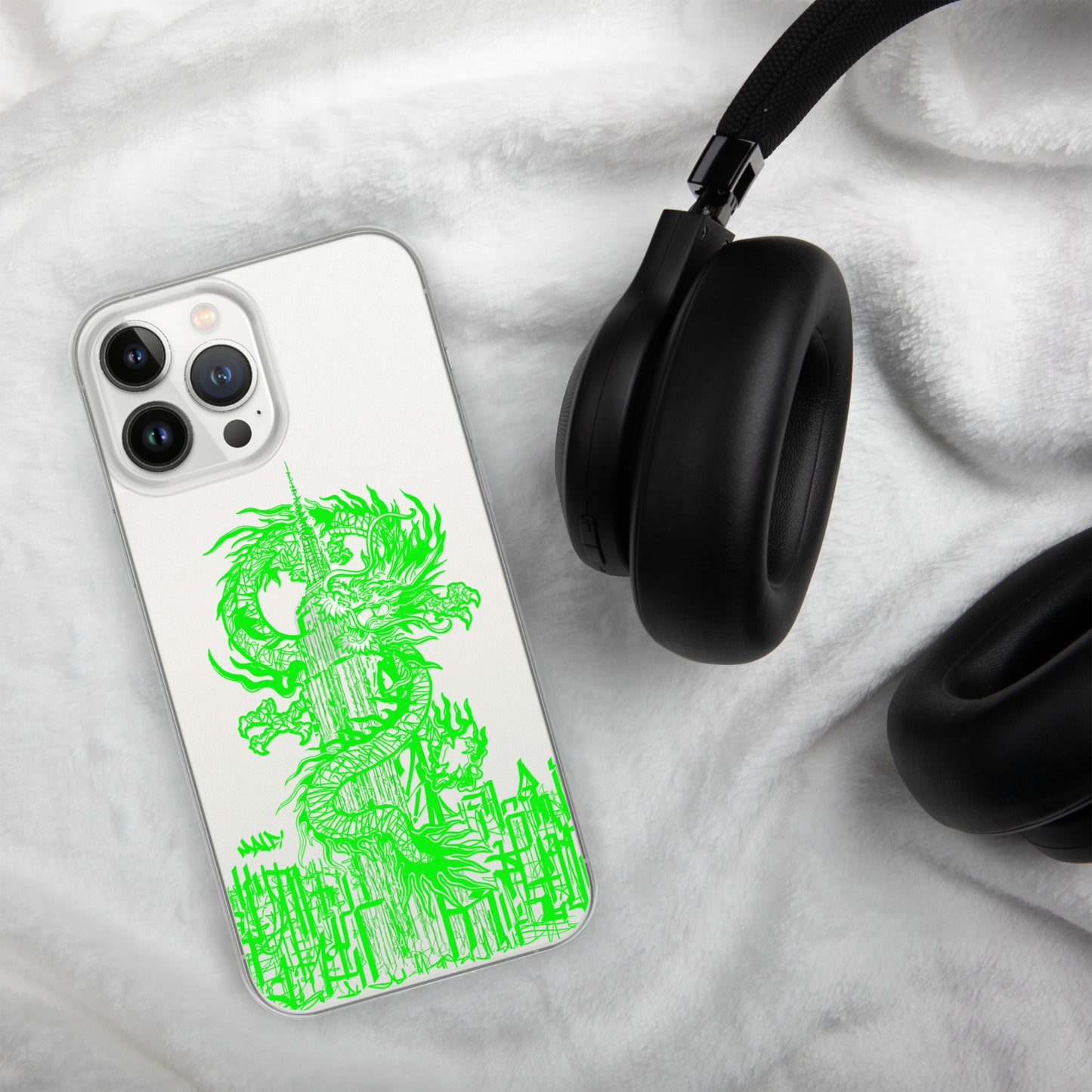 Year Of The Dragon for iPhone® Case Emerald