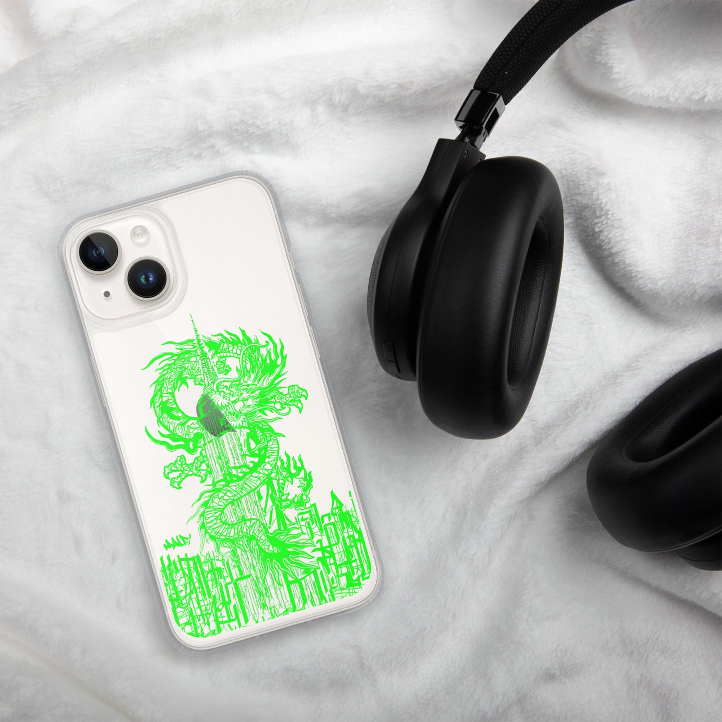 Year Of The Dragon for iPhone® Case Emerald