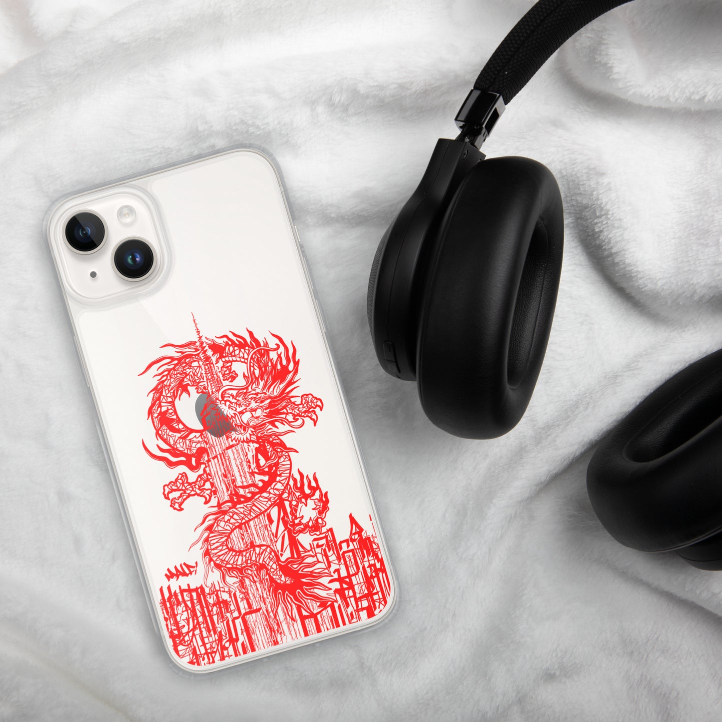 Year Of The Dragon Crimson iPhone® Case