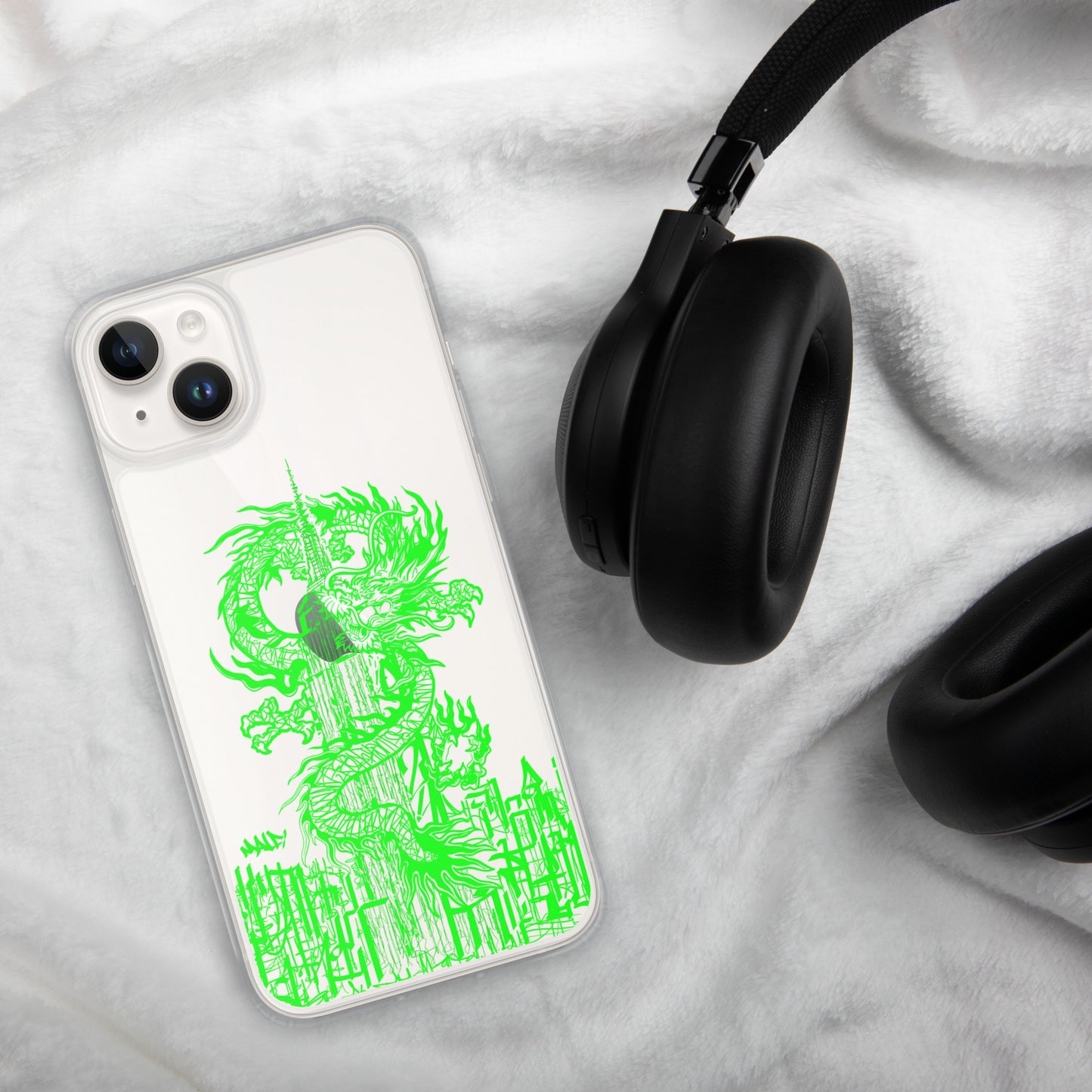 Year Of The Dragon for iPhone® Case Emerald