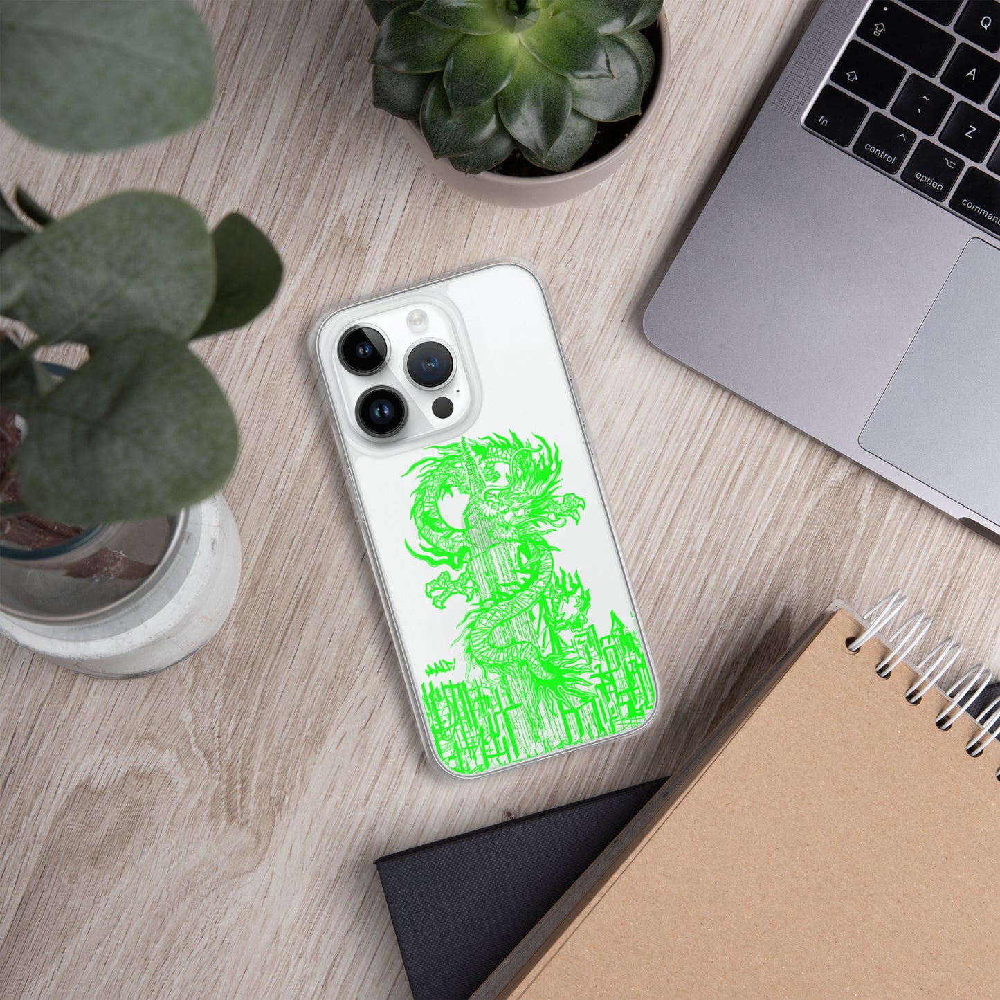 Year Of The Dragon for iPhone® Case Emerald