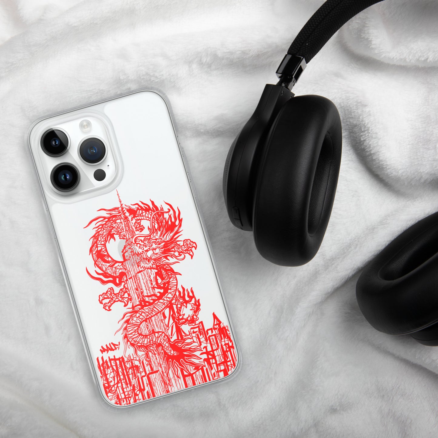 Year Of The Dragon Crimson iPhone® Case