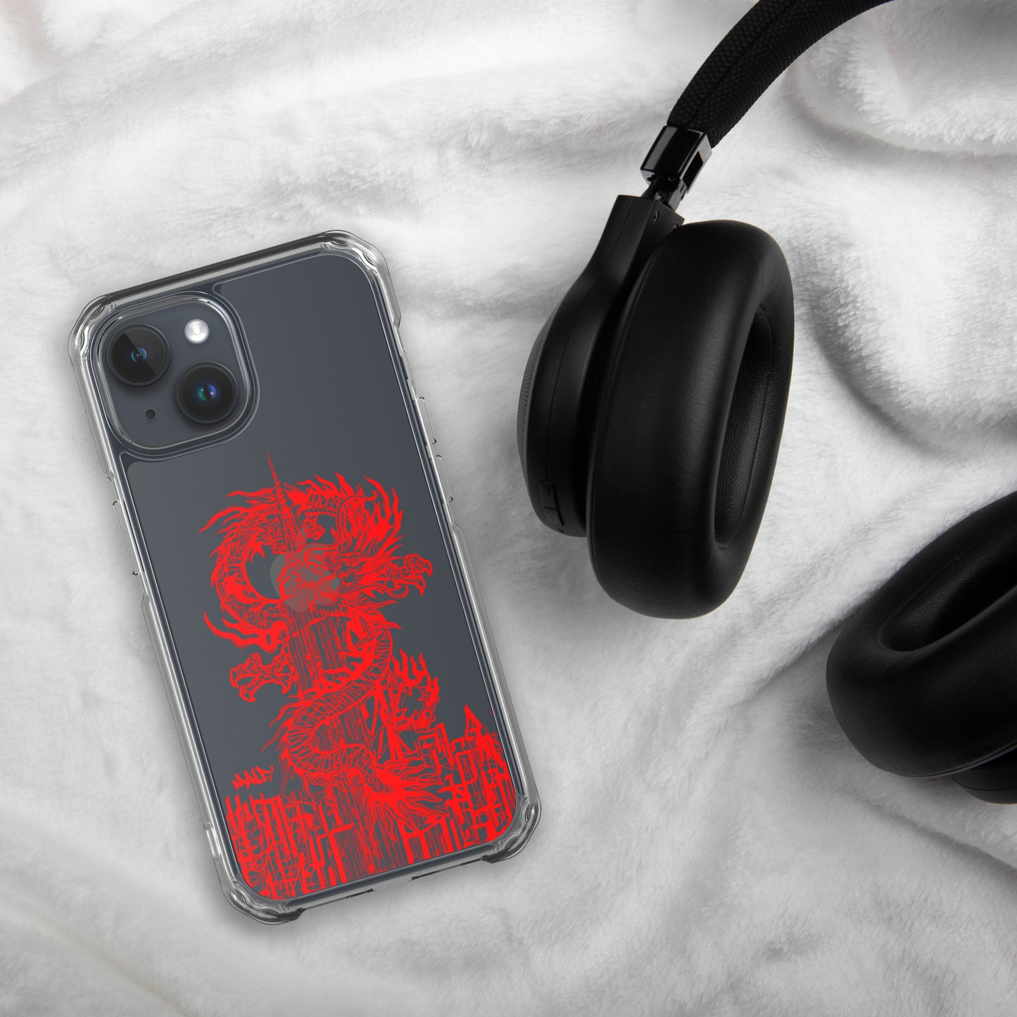 Year Of The Dragon Crimson iPhone® Case