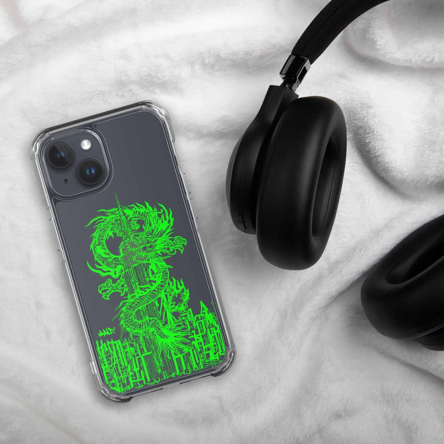 Year Of The Dragon for iPhone® Case Emerald