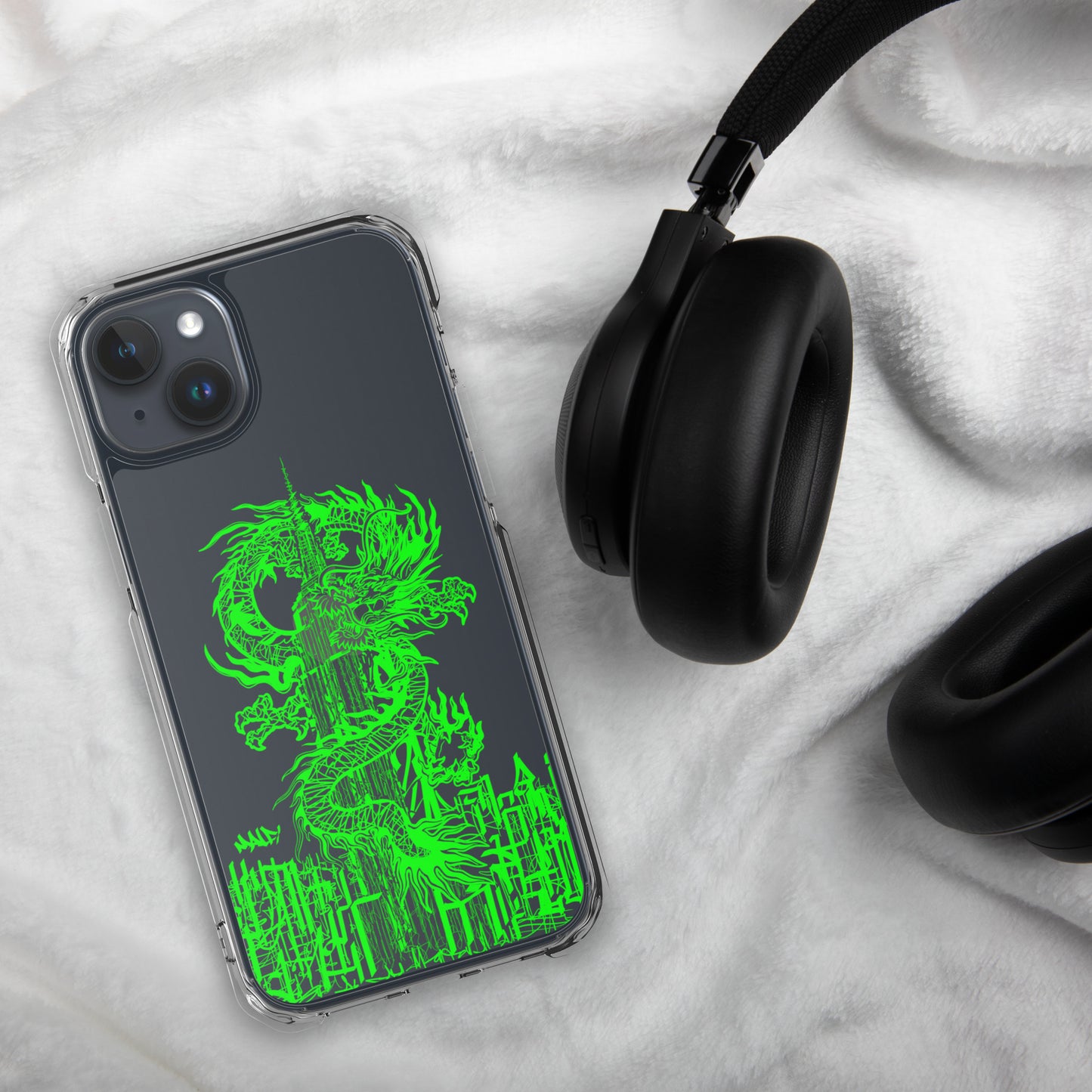 Year Of The Dragon for iPhone® Case Emerald