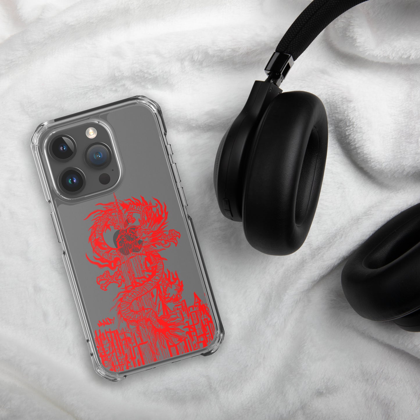 Year Of The Dragon Crimson iPhone® Case