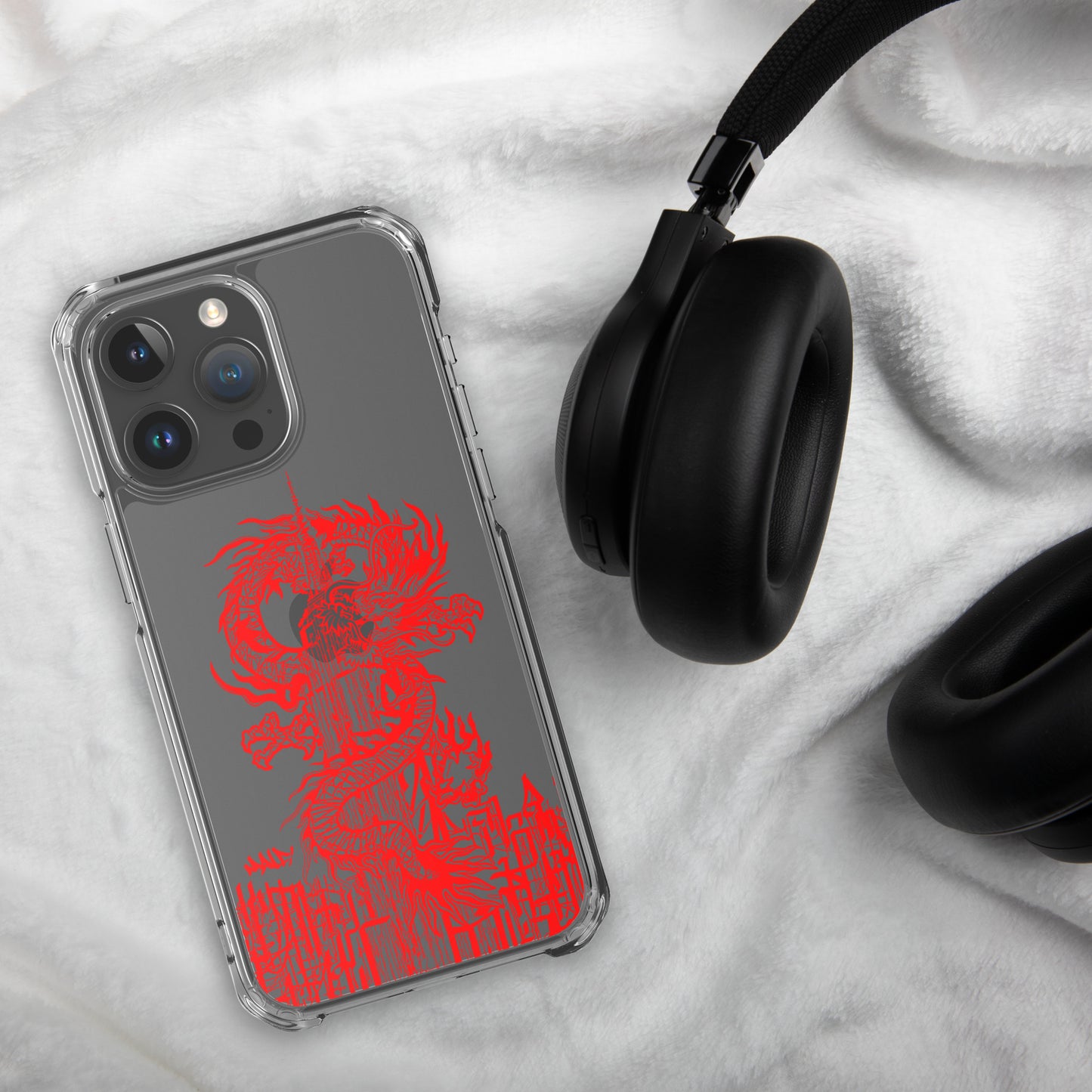 Year Of The Dragon Crimson iPhone® Case