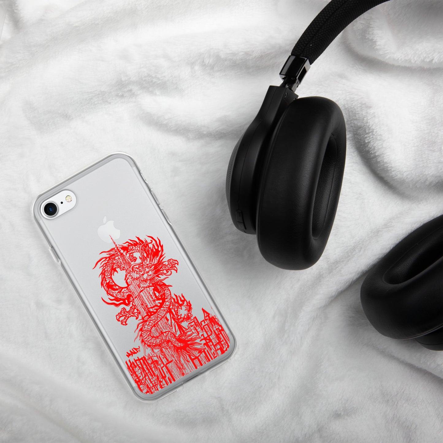 Year Of The Dragon Crimson iPhone® Case