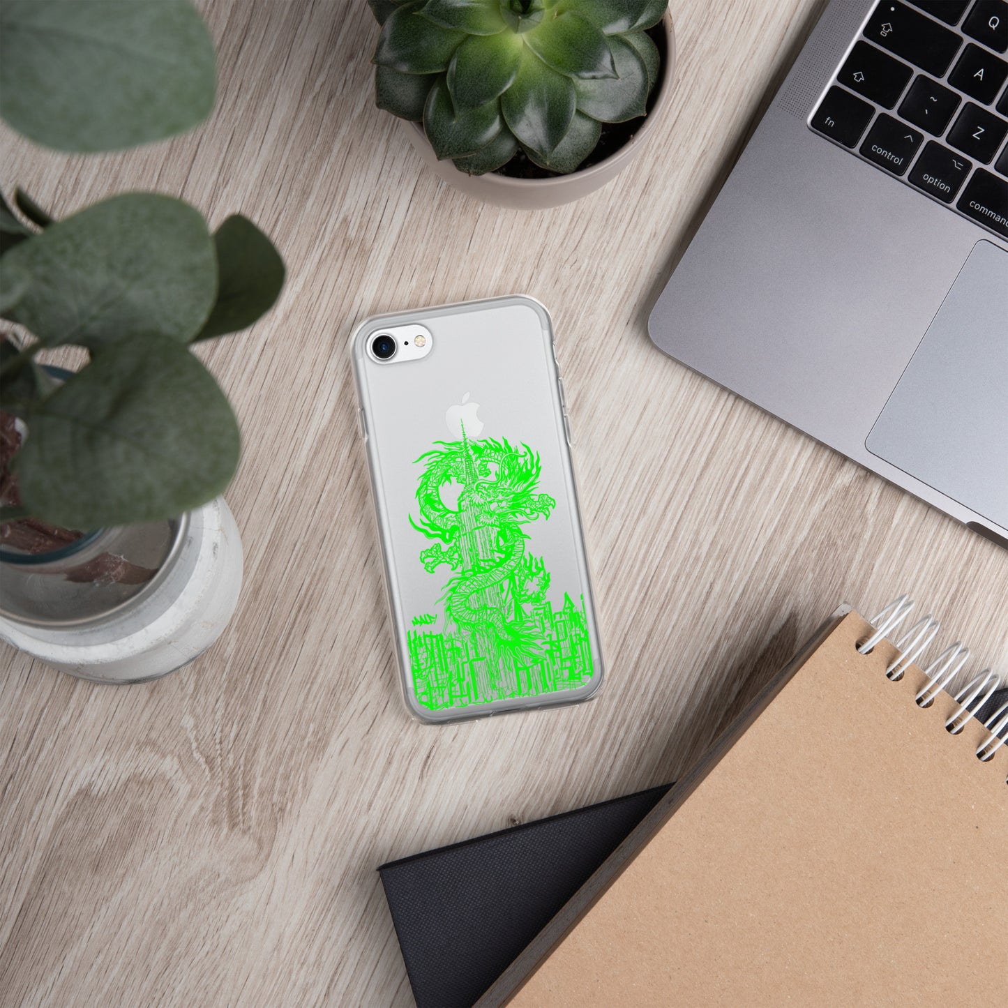 Year Of The Dragon for iPhone® Case Emerald