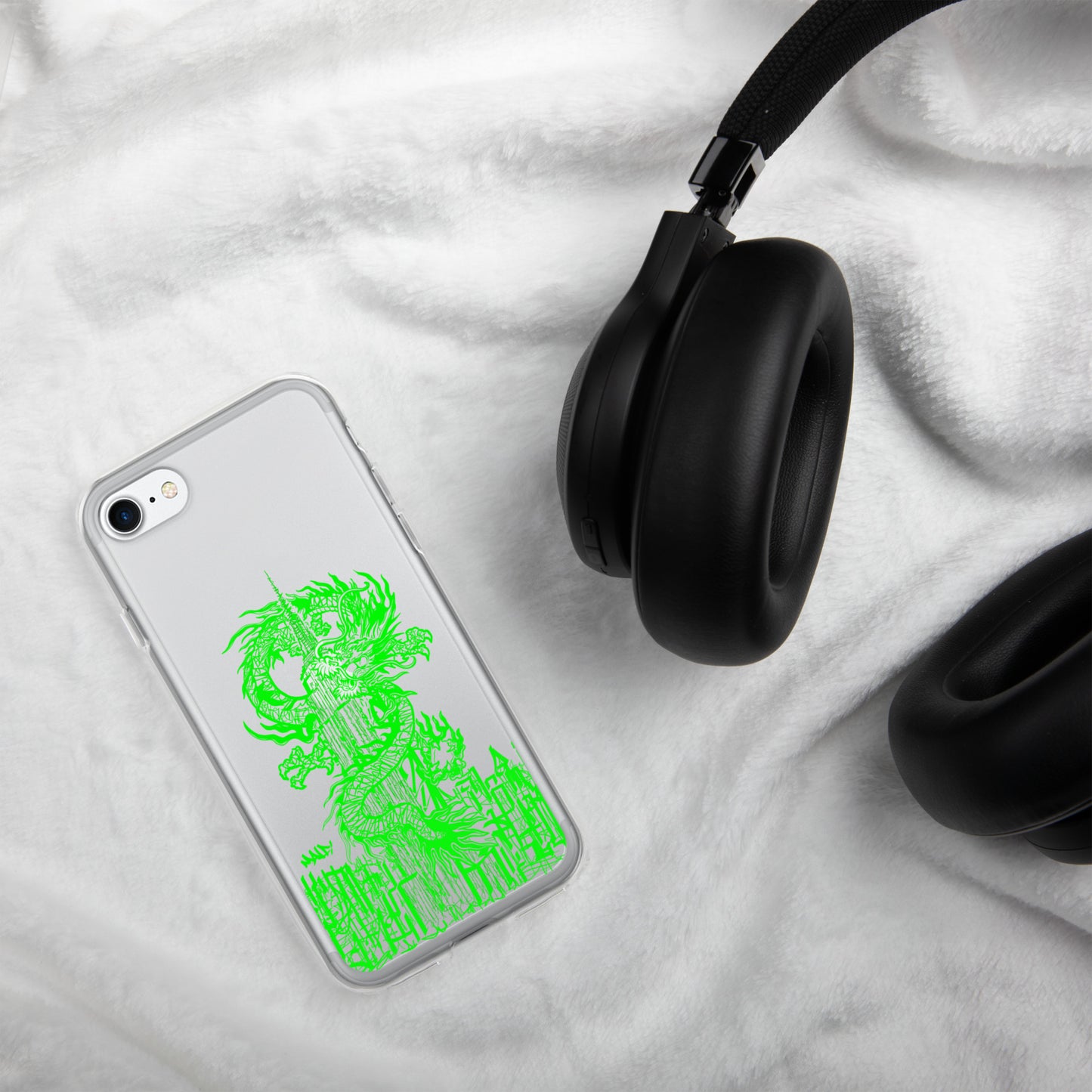 Year Of The Dragon for iPhone® Case Emerald