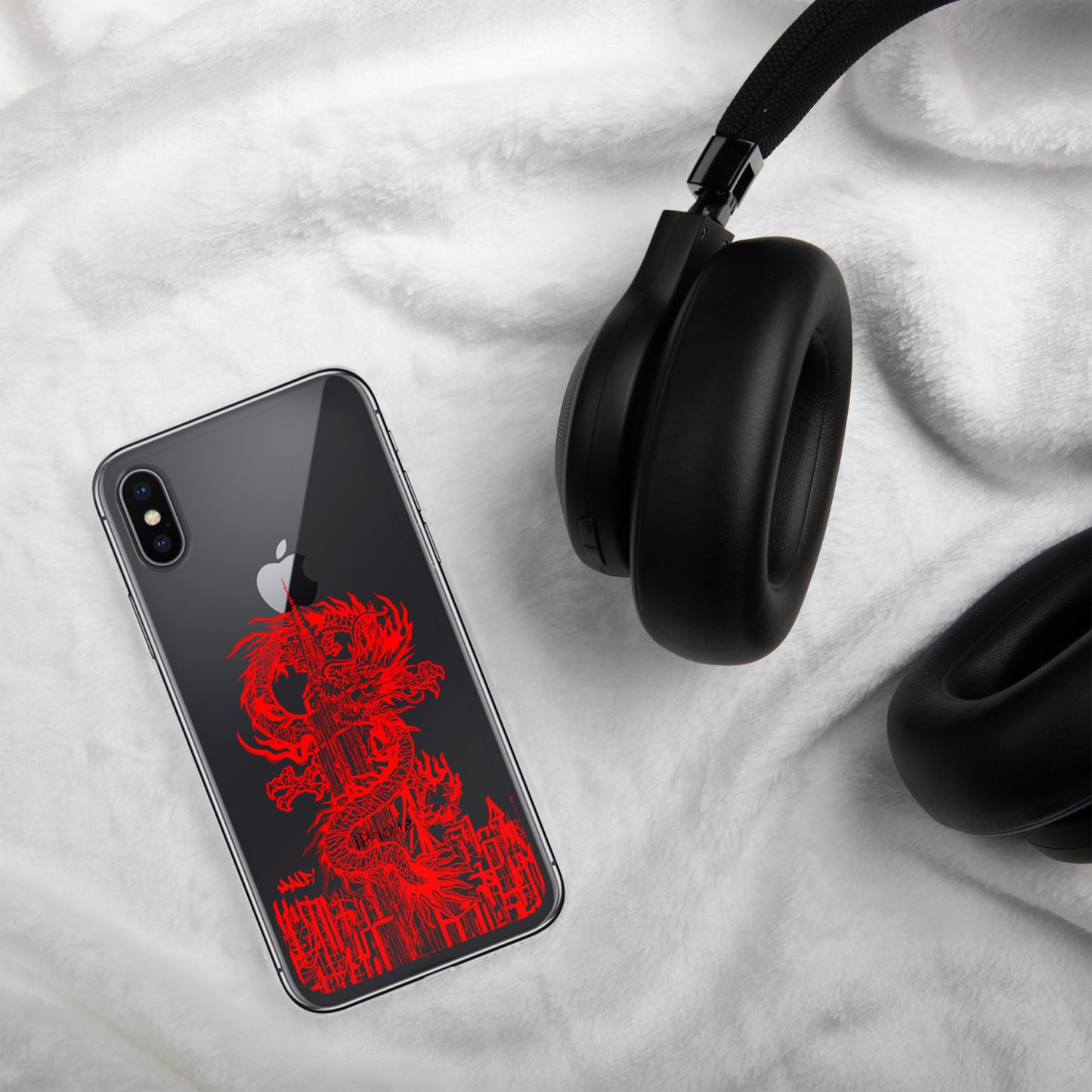 Year Of The Dragon Crimson iPhone® Case