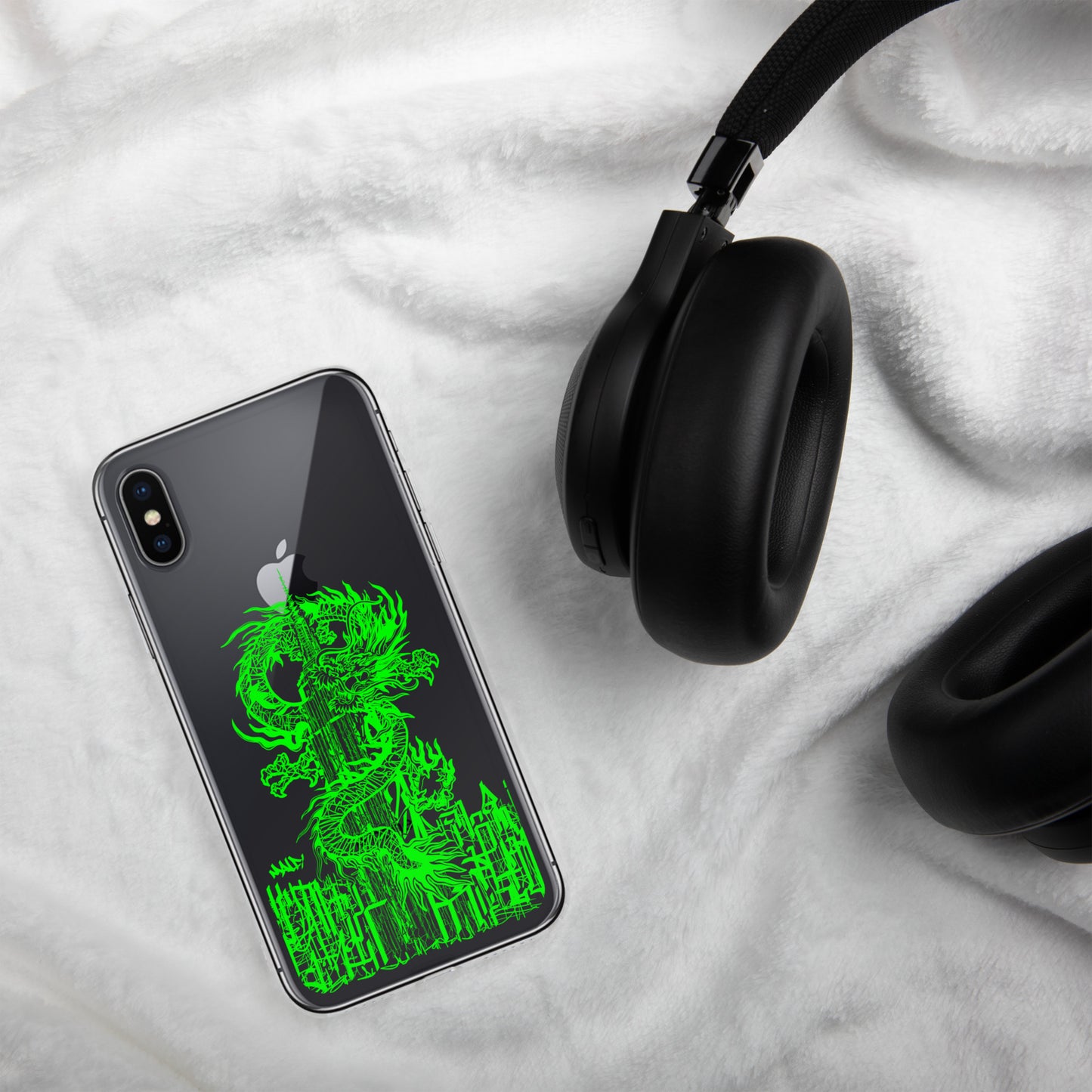 Year Of The Dragon for iPhone® Case Emerald