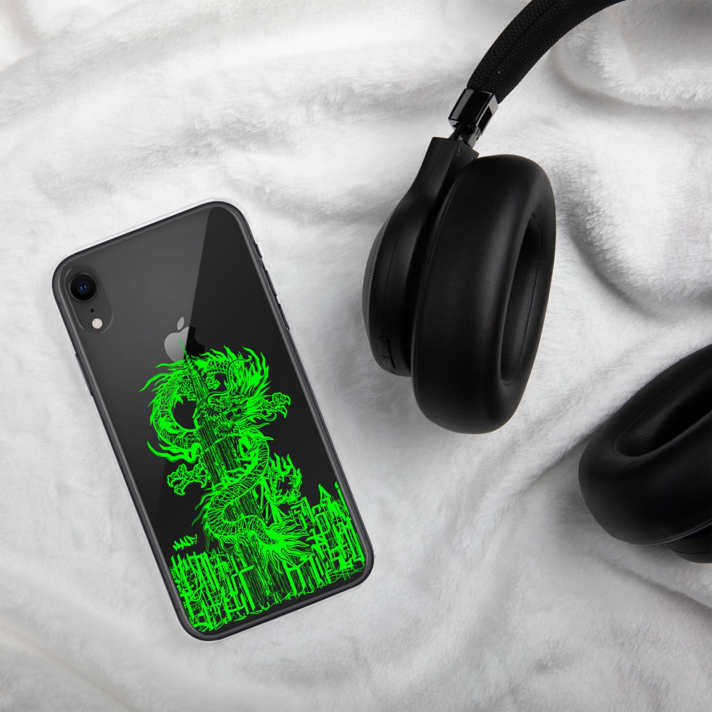 Year Of The Dragon for iPhone® Case Emerald