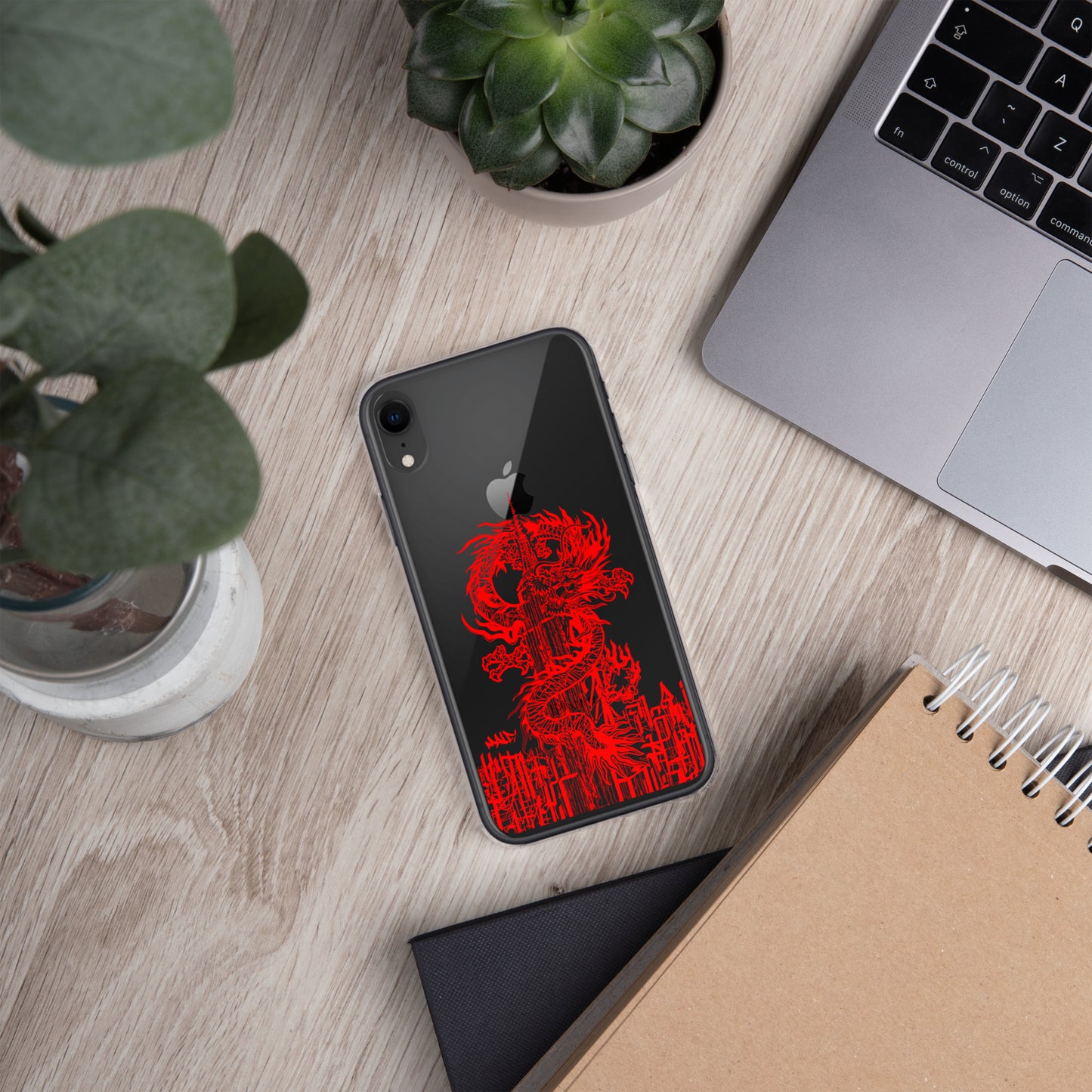 Year Of The Dragon Crimson iPhone® Case