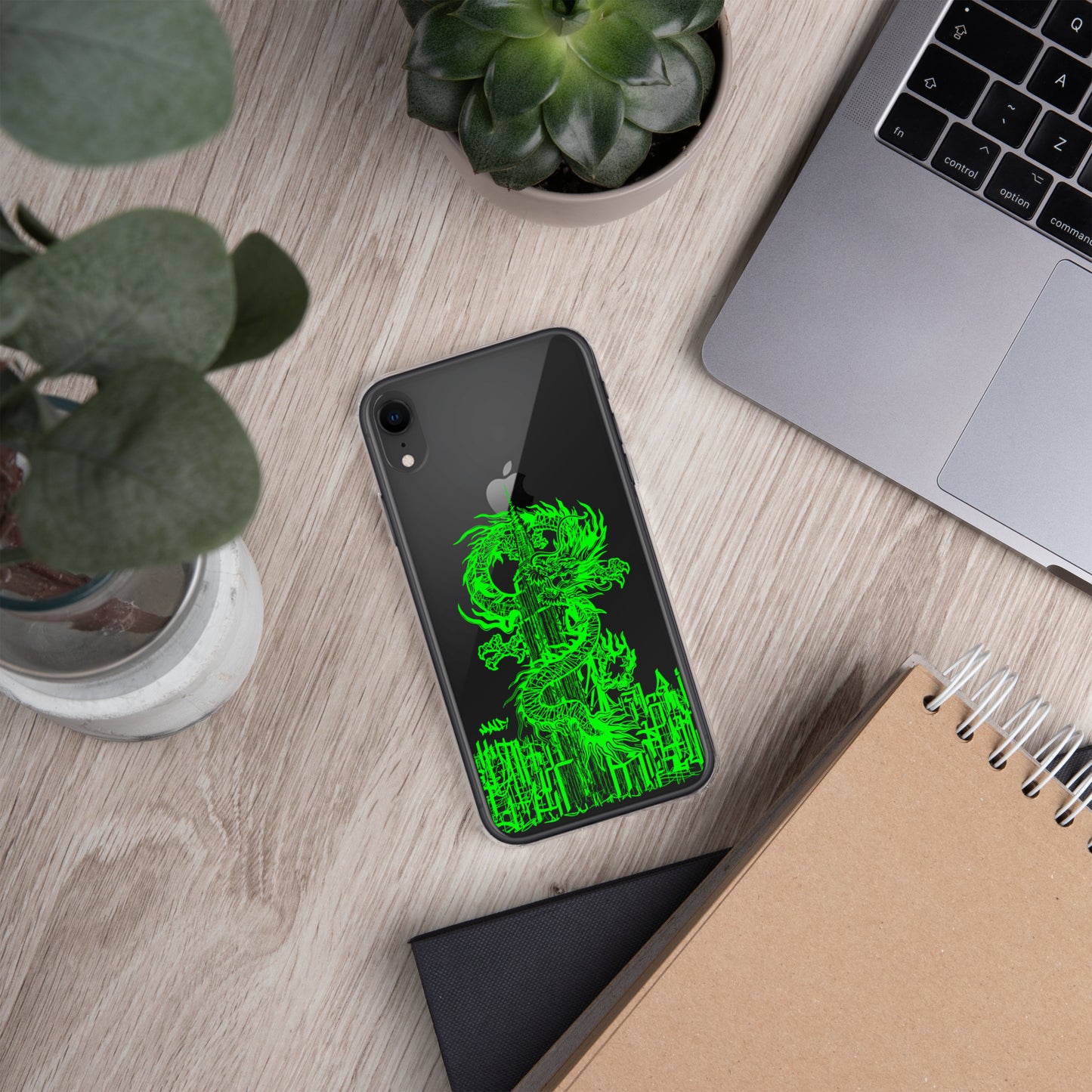 Year Of The Dragon for iPhone® Case Emerald