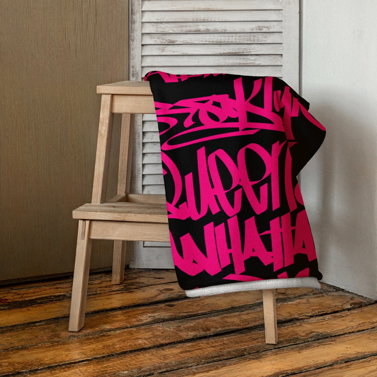 5 Boroughs Towel Magenta