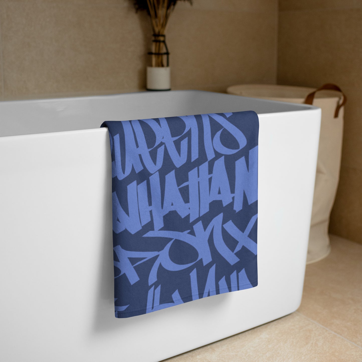 5 Boroughs Towel Azul