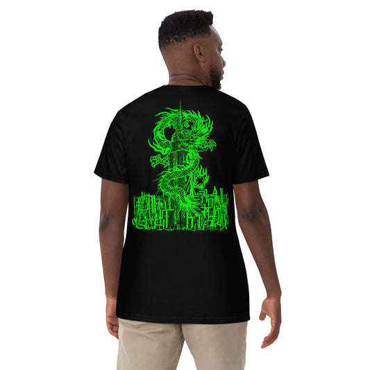 Year Of The Dragon Emerald Heavyweight Tee