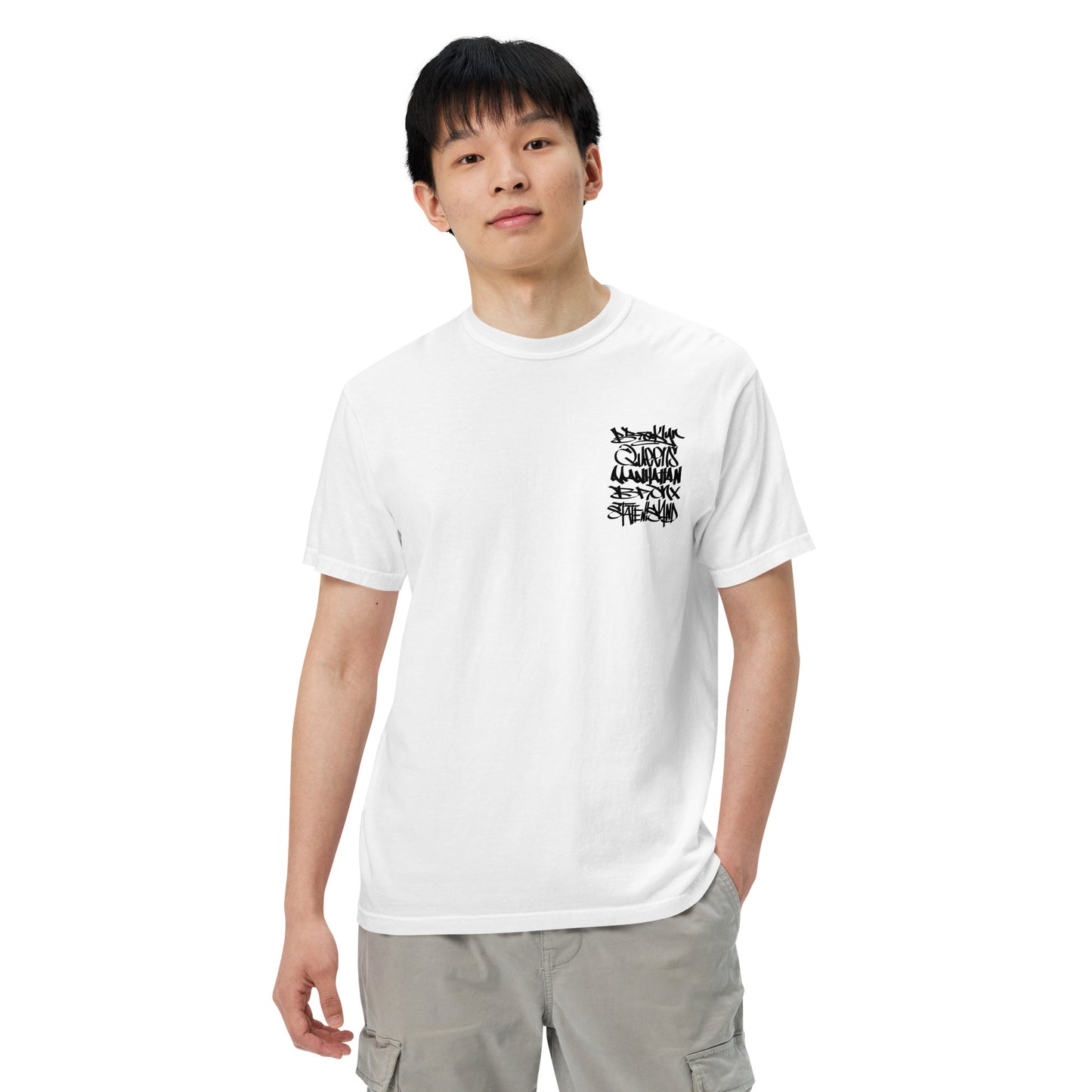 5 Boroughs Heavyweight Chest Tee