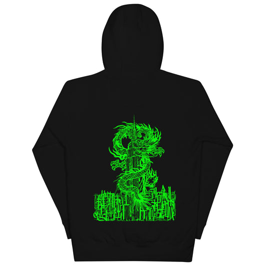 Year Of The Dragon Emerald Hoodie