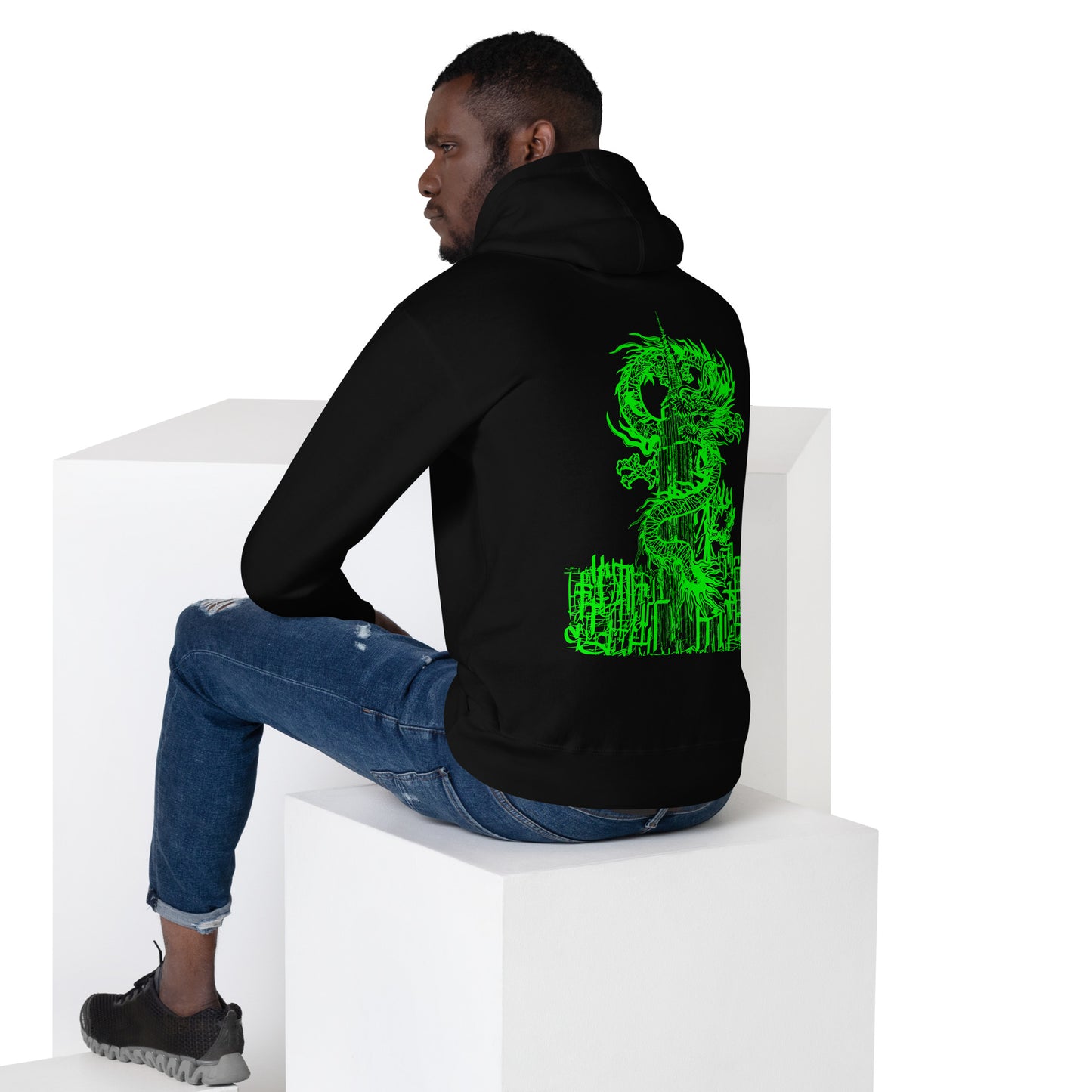 Year Of The Dragon Emerald Hoodie